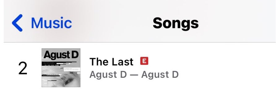 BTSxBRAZIL's tweet photo. ❗️ 'The Last' do #AgustD atinge mais um novo pico ficando na posição #2 (+1) do iTunes dos Estados Unidos! 🇺🇲 https://t.co/pkTTutGrQl
