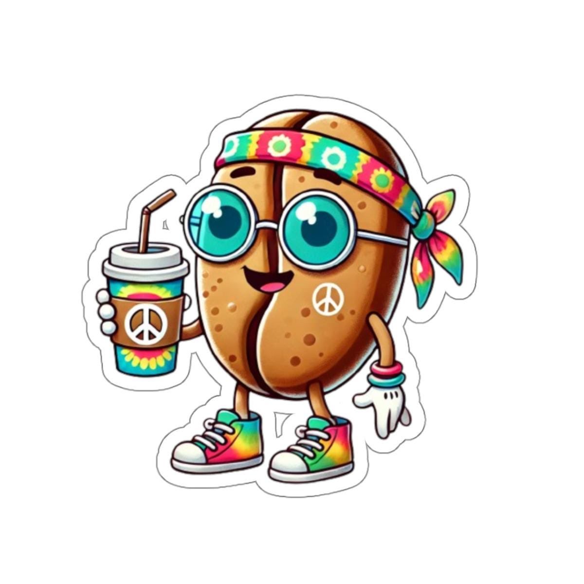 codyshirtshack's tweet image. Hippie Bean Coffee Bean Sticker #coffeelover #caffeineculture #hippievibes 

codyshirtshack.etsy.com/listing/176855…