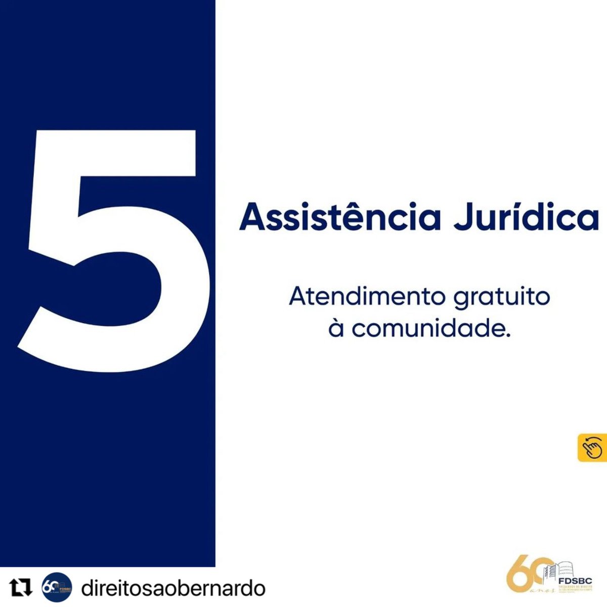 anacleidebatist's tweet photo. Escolha a Direito São Bernardo e construa uma trajetória de sucesso! 

#DireitoSBC #EducaçãoDeExcelência #CarreiraDeSucesso https://t.co/UJnLsAFW8p