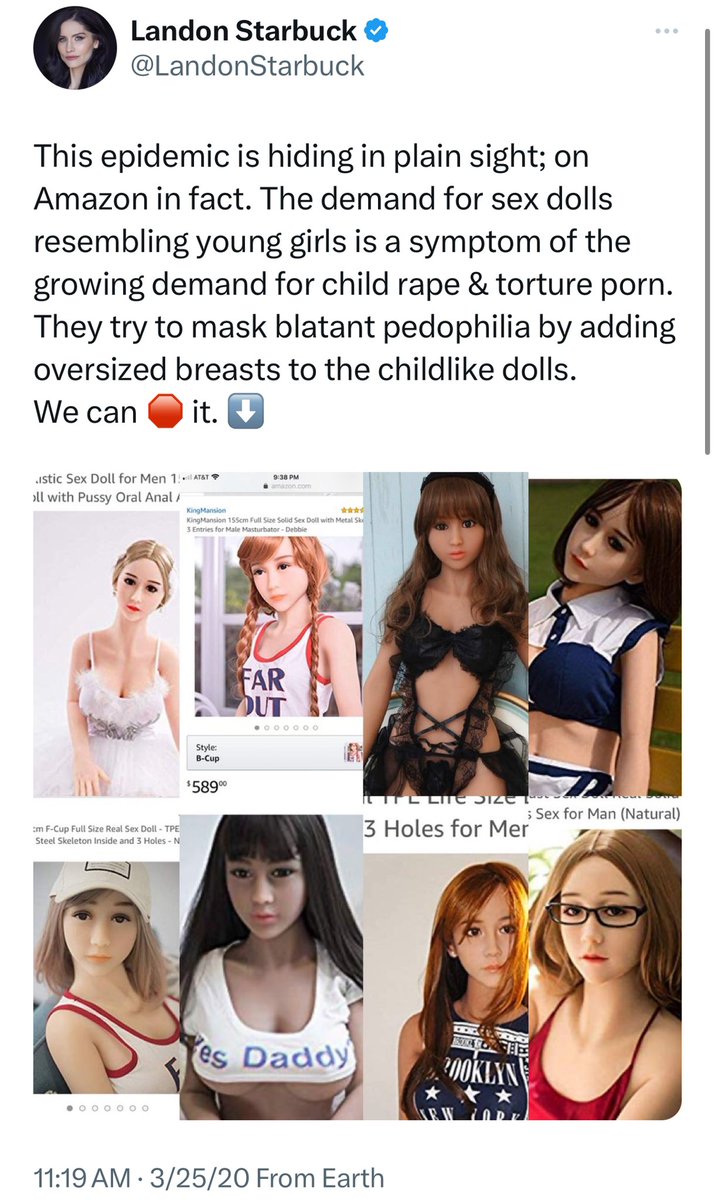 Screenshot from post