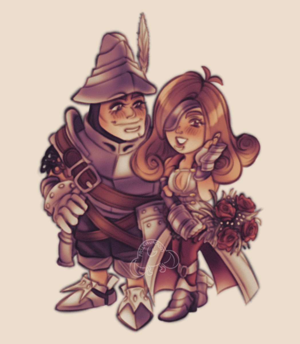 AND steiner and beatrix chibis