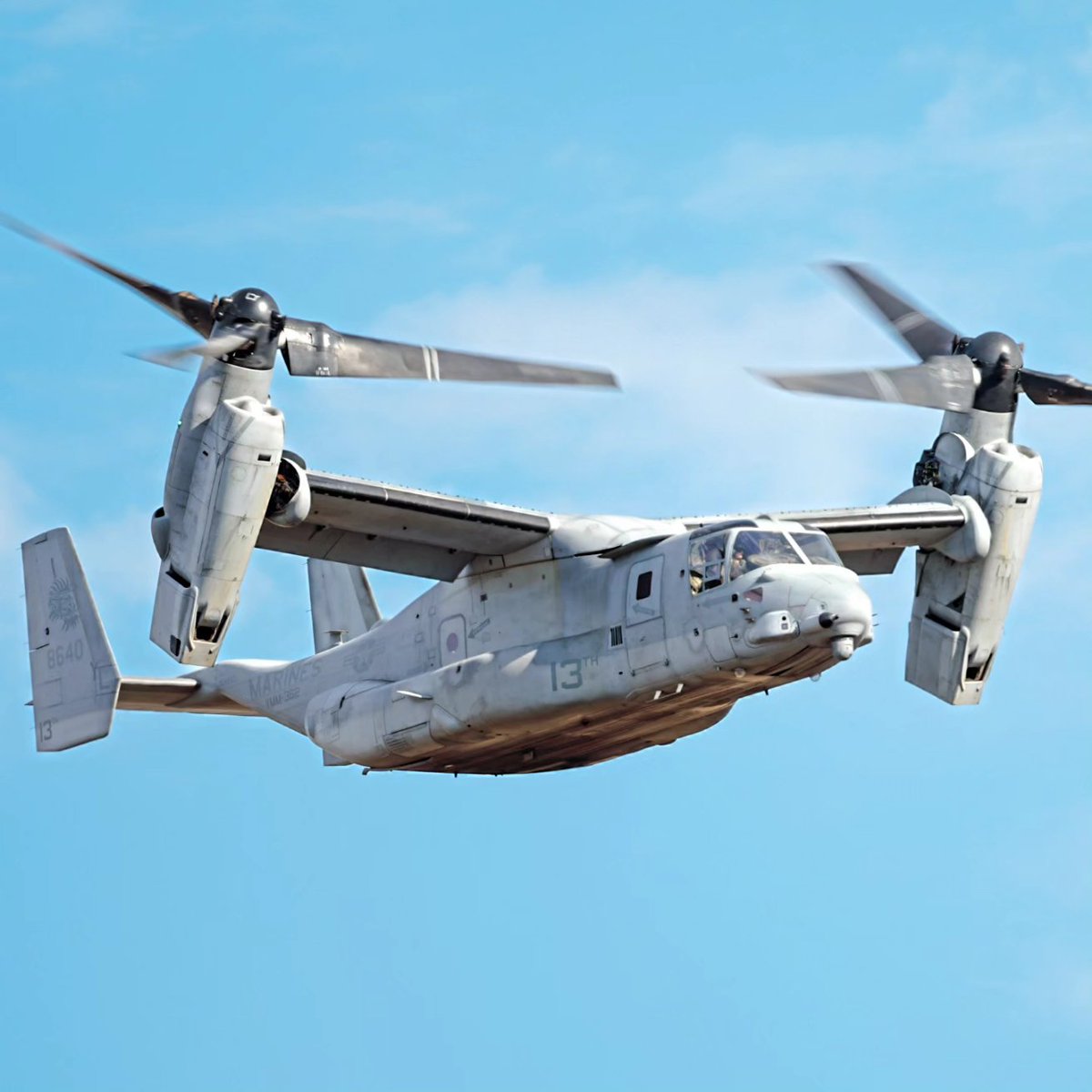 MilAirPhoto's tweet photo. VMM-362 Ugly Angels MV-22B Osprey leaving MCAS Miramar #avgeek #planespotting #milair #mv22b #Osprey #vmm362 #uglyangels https://t.co/hhmvHD5d9G