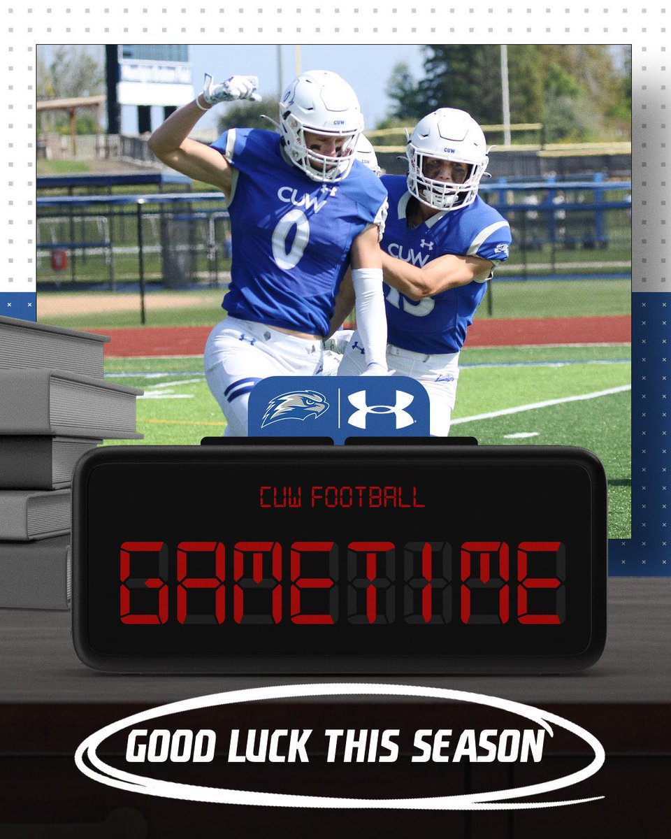 Thank You <a href="/jfederico8/">Coach Federico</a> and <a href="/CUWFB/">CUW Falcon Football</a>!