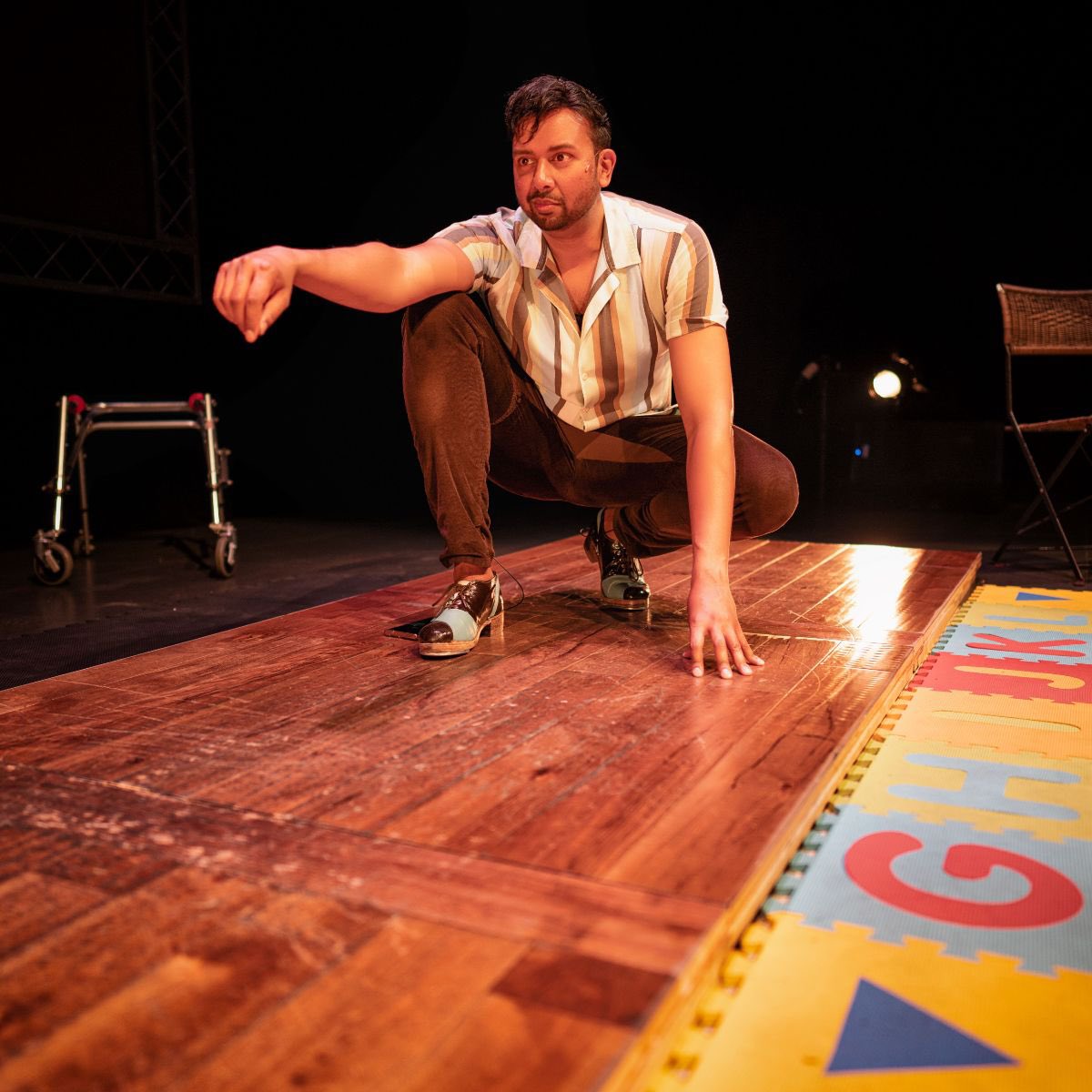 ✨👞Join us for One Step at a Time
🗓️ October 2nd-5th, 2024
🌟Written, conceived, composed, &amp; performed by Andrew Prashad
A play about parenthood, about life as an artist, letting go of expectations, and holding on fiercely for who and what you love!
🎟️ Link in bio for tickets