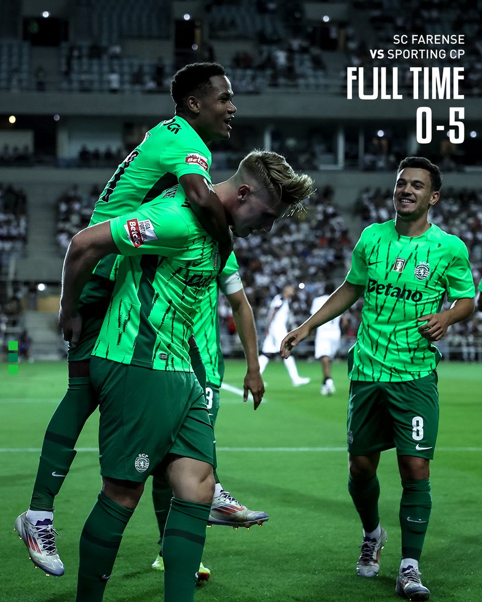 SportingCP_en's tweet image. ⏹️ WHAT A NIGHT! 🤩

⚽️ Viktor Gyökeres (3), Edwards and o.g.
⚫️ 0-5 🟢 // #SCFSCP