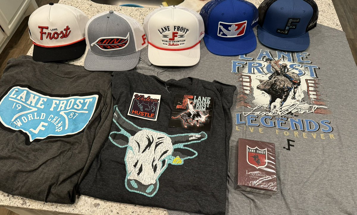 Thank you so much <a href="/lanefrostbrand/">Lane Frost Brand</a> for the awesome gear! #BoomerSooner