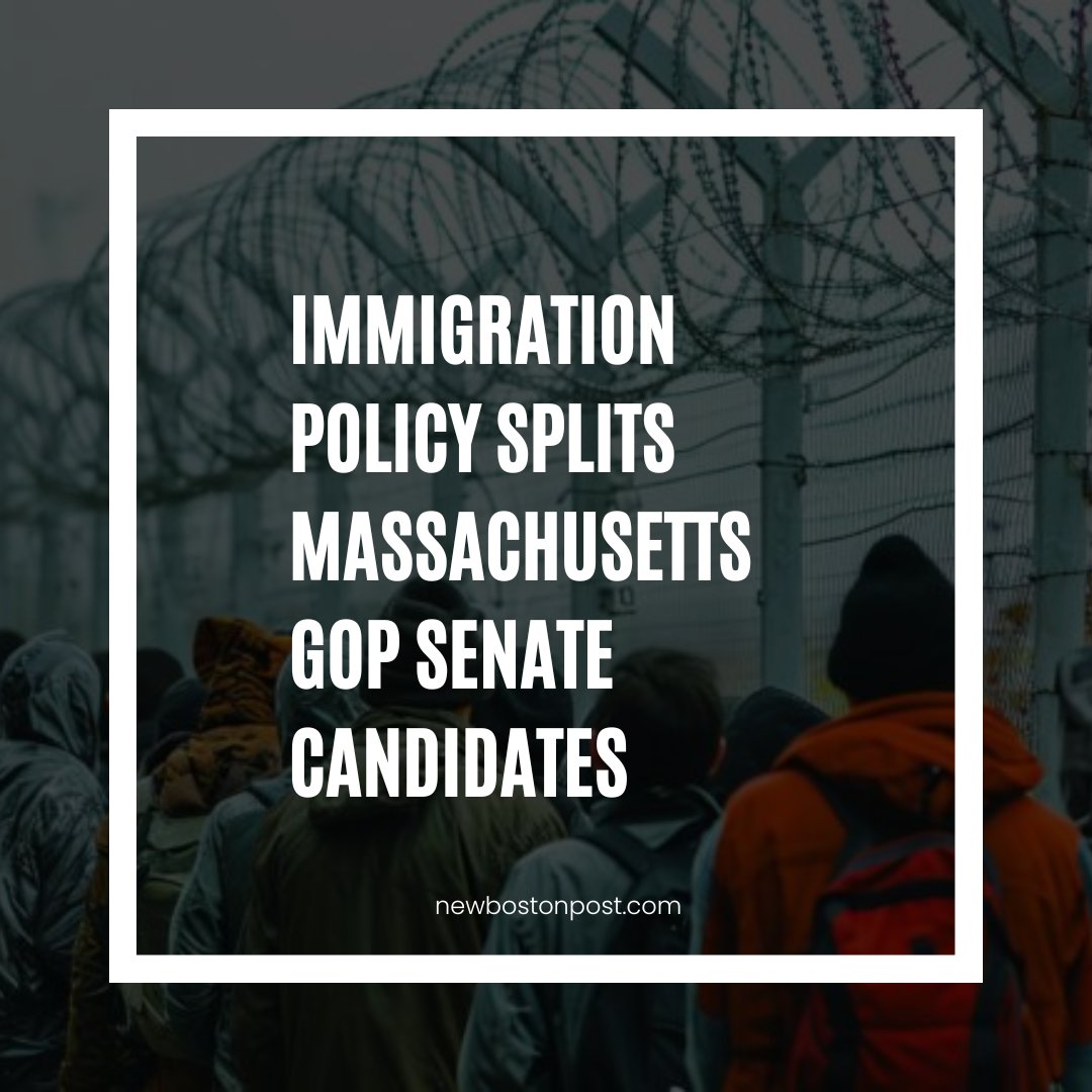 NewBostonPost's tweet image. Immigration policy is causing division among Massachusetts Republican U.S. Senate candidates. Where do you stand on this issue? Let’s talk about it! 👇
newbostonpost.com/2024/08/22/imm…

#ImmigrationPolicy #GOPSenate #MassachusettsPolitics #PoliticalDebate #MAnews #USSenate #Election2024