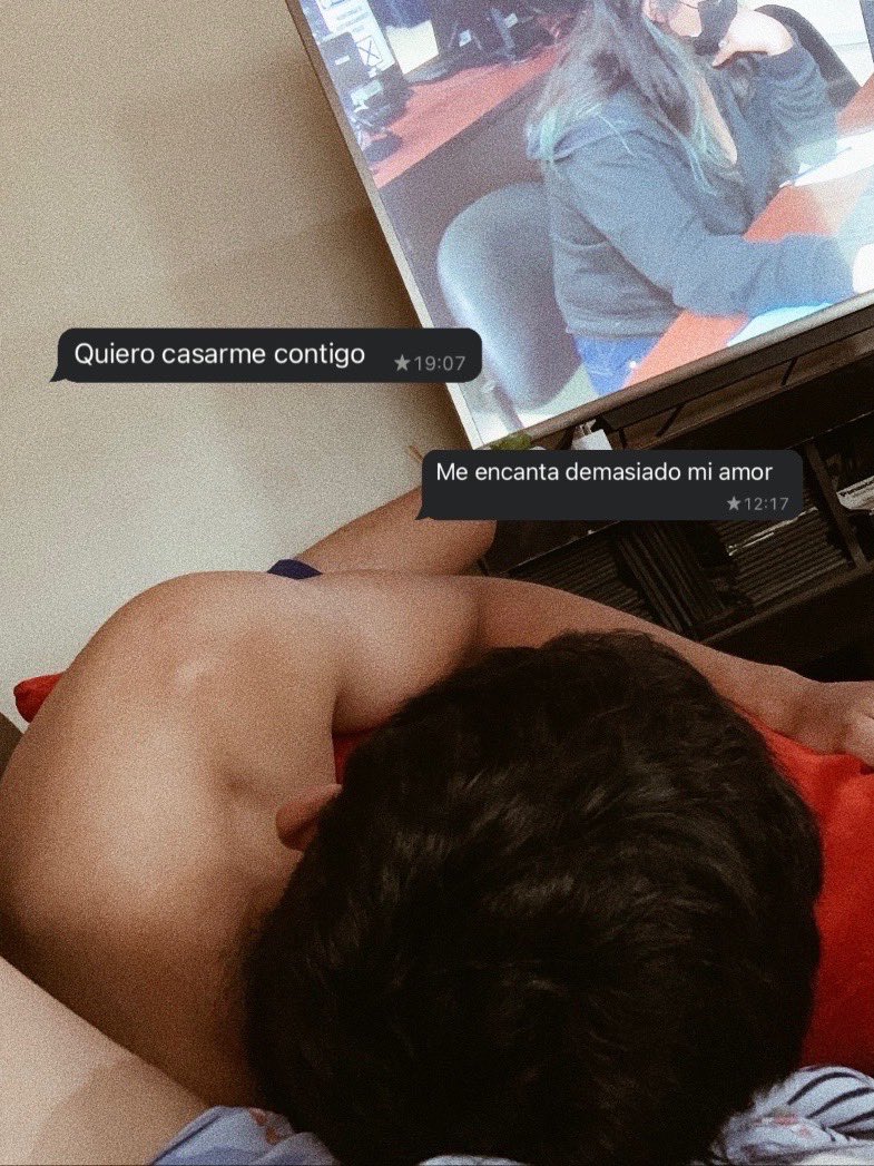 Amo tenerlo de novio😔❤️