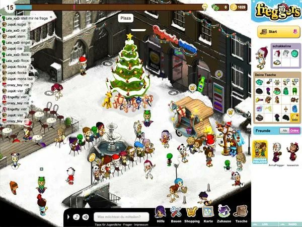 Wer von euch kennt eigentlich noch die Browsergames Habbo oder auch das geschlossene Freggers? Das ist mir gerade nach langer Zeit wieder eingefallen und war Teil meiner Kindheit. Am geilsten fand ich aber damals Freggers. 😄 2012 war ich damals ca. aktiv.