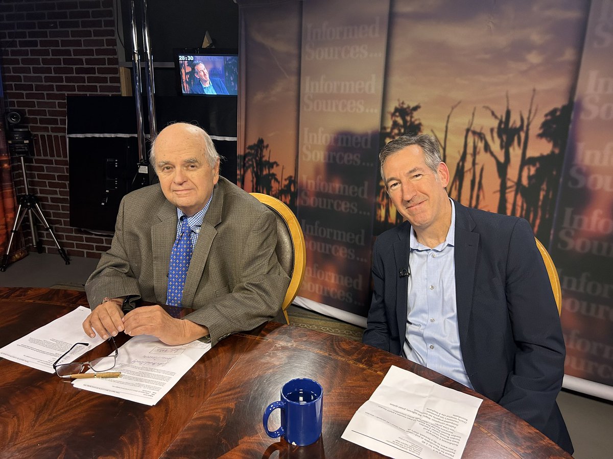 Glad to welcome <a href="/GordonRussell1/">Gordon Russell</a> back to Informed Sources one last time before he heads to <a href="/BostonGlobe/">The Boston Globe</a> Spotlight team. Tonight 7pm on <a href="/WYESTV/">WYES-TV</a> he looks back on some of the major stories he’s covered for <a href="/NOLAnews/">NOLA.com</a>. Also featuring Errol Laborde, Marcia Kavanaugh &amp; <a href="/StephanieRiegel/">Stephanie Riegel</a>.