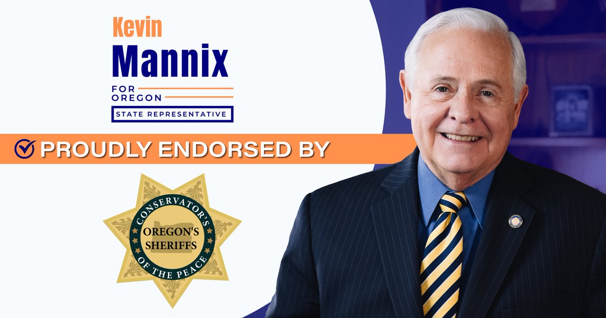 Thank you to the Oregon's Sheriffs PAC for your endorsement of my run for office. 

I am honored to have your support!
