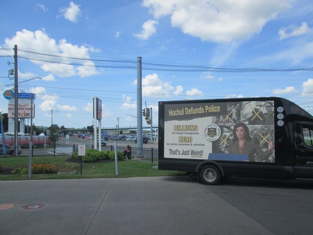 While at the State Fair be sure to get a picture and share our educational campaign <a href="/NYSFair/">New York State Fair</a> <a href="/GovKathyHochul/">Governor Kathy Hochul</a> <a href="/pbanystate/">PBA of NYS</a>