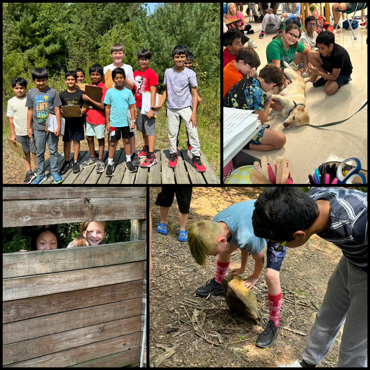 Team Imagination students had a busy Friday sharing memories, exploring the ESA, and enjoying time with Lucy while learning about the counselors. We even got to see Mrs. Hicks juggle! #MasonMoment <a href="/JoyEstesHicks/">Joy Estes Hicks</a> <a href="/principalmesser/">Eric Messer</a>
