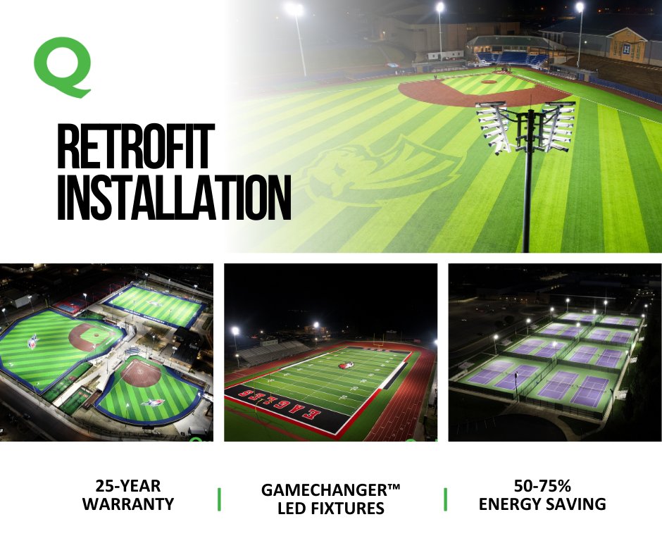 QualiteLighting's tweet photo. Upgrade your old lighting system with Qualite’s Q-LED GAMECHANGER™ sports lighting fixture! Upgrade your lighting system today!
#sportslighting #retrofit #retrofitlighting #ledlighting #baseball #football #softball #pickleball #tennis #nationwide #usa #unitedstates https://t.co/vgV58SbrZb