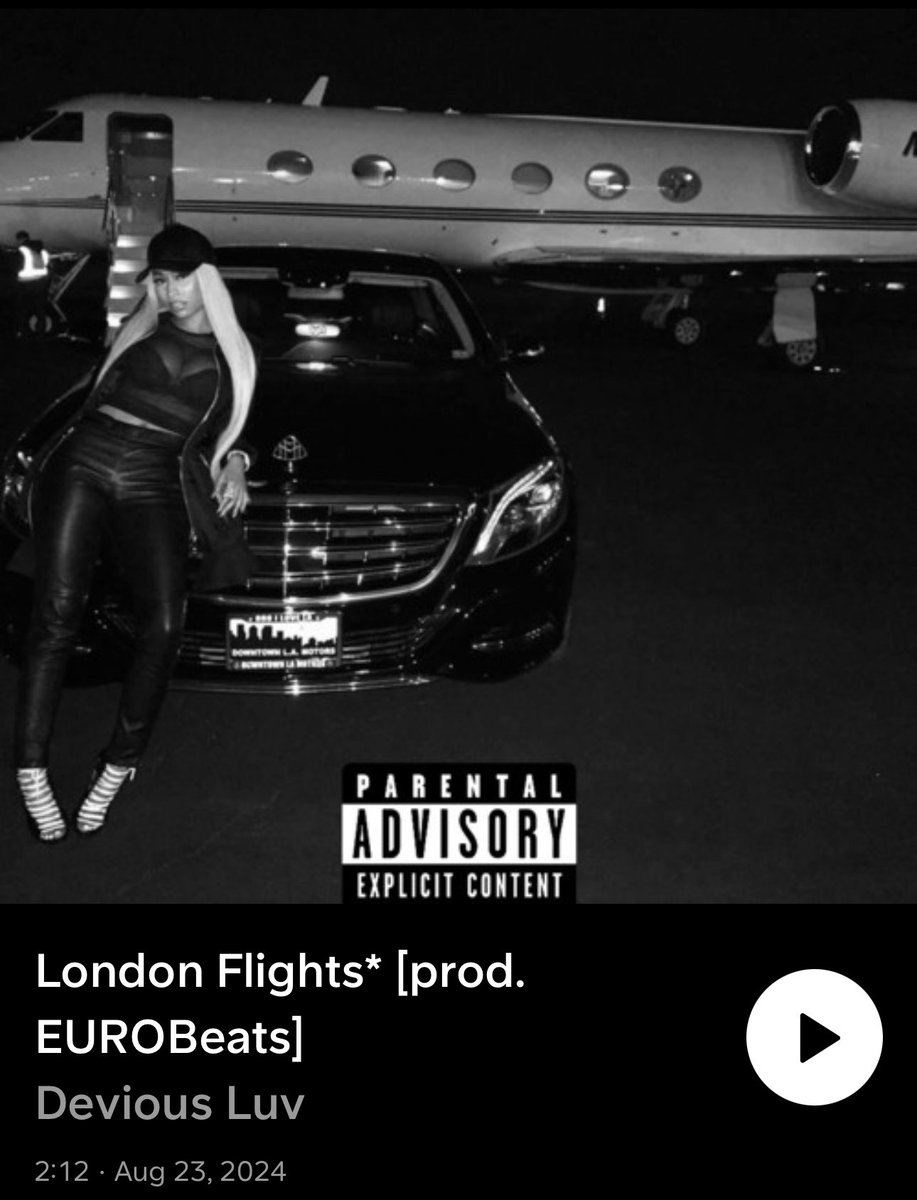 Deviousluv_'s tweet photo. New Drop*
London Flights* [prod. EUROBeats] #SoundCloud 
https://t.co/qUCbW8bwMe
#undergroundrap #rap #upcomingartist https://t.co/vNH3YHk4Fi