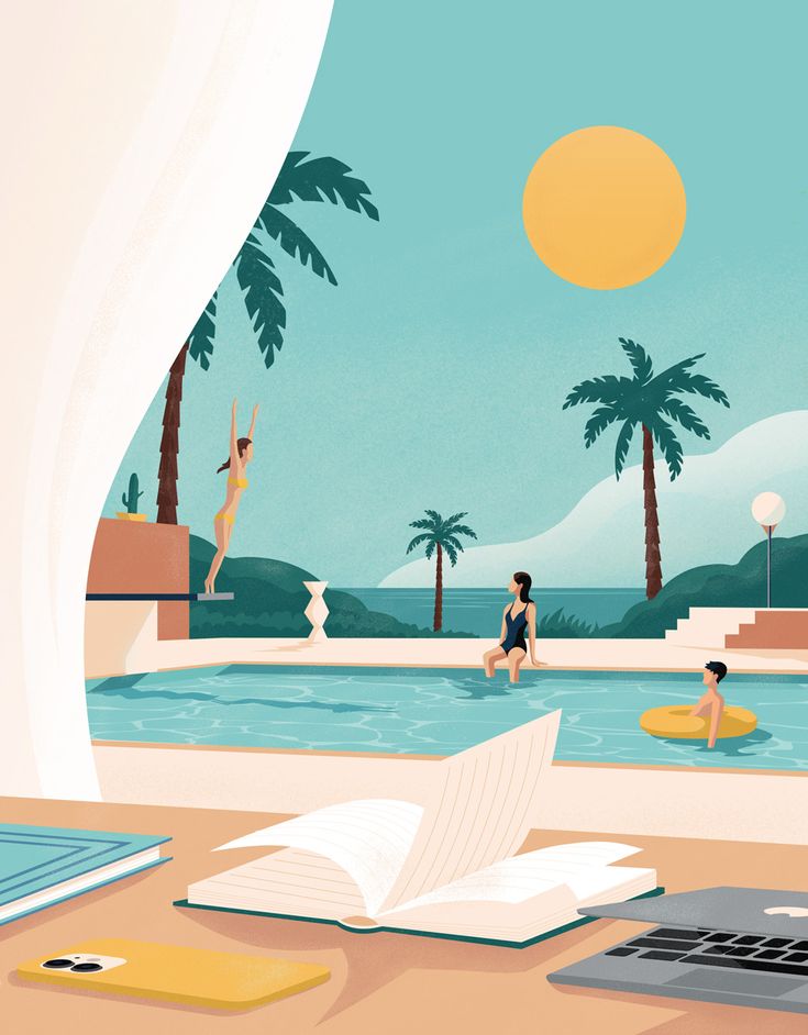 AmraSeldon's tweet image. Hora de llegir... 

Art © Marie Bastille 

#LecturesDEstiu 
#Agost