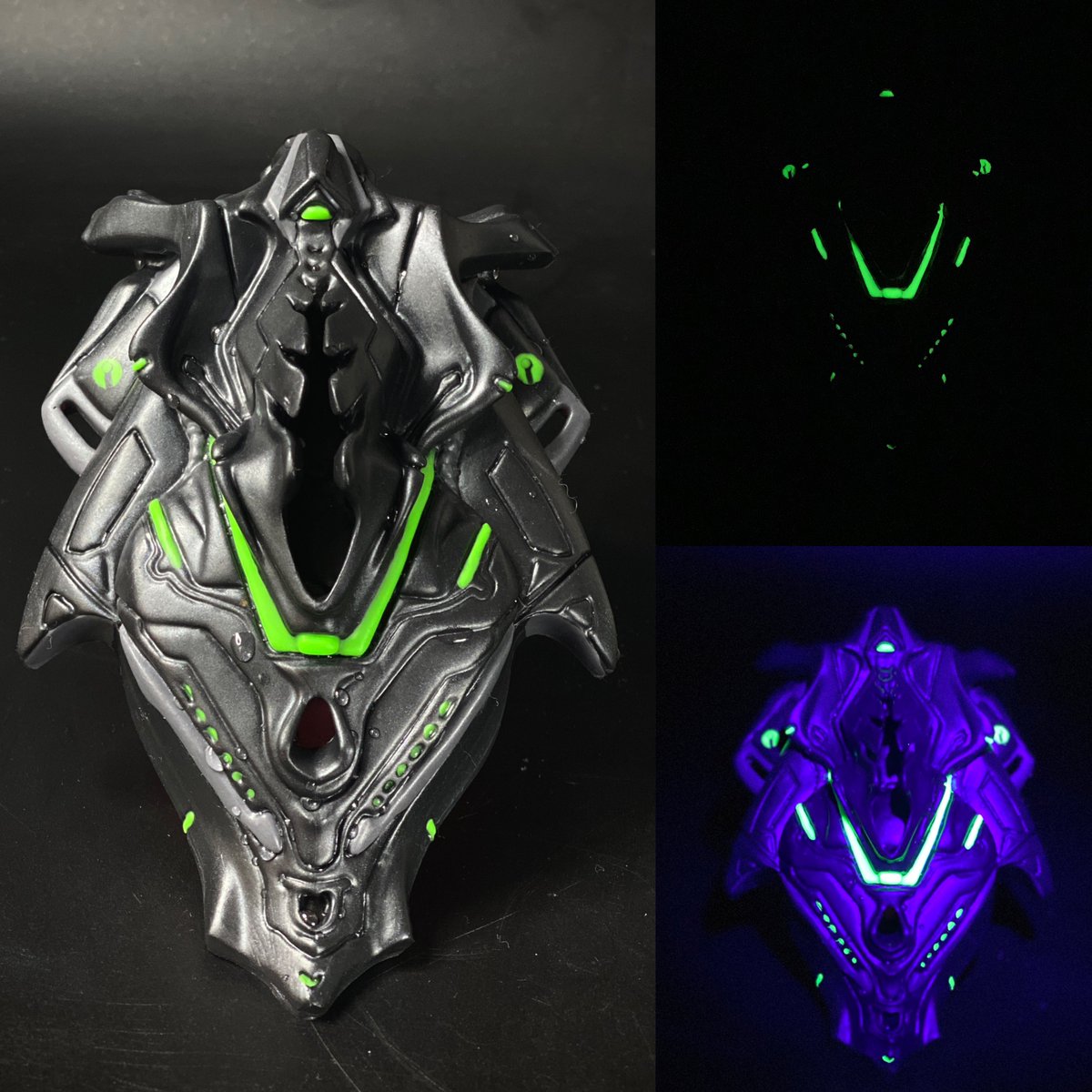 Magicwithin_'s tweet photo. Another hand-painted flop just added to the shop 💚🖤

FERREA - Soft (00-30) - GITD - Vibe Slot
Link: https://t.co/IogEY7GGoN https://t.co/4wm0bM70qk