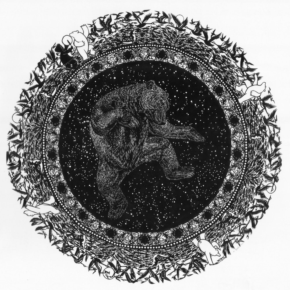 I am so happy to participate in the #WesternVision2024 Artshow.

Come and see the papercutting ‘Polar Star out of Balance' at the #WesternVisions2024 Art show at the National Museum for Wildlife Art (#WildlifeArtJH, wildlifeartevents.org) on September 12 in Jackson Hole WY.