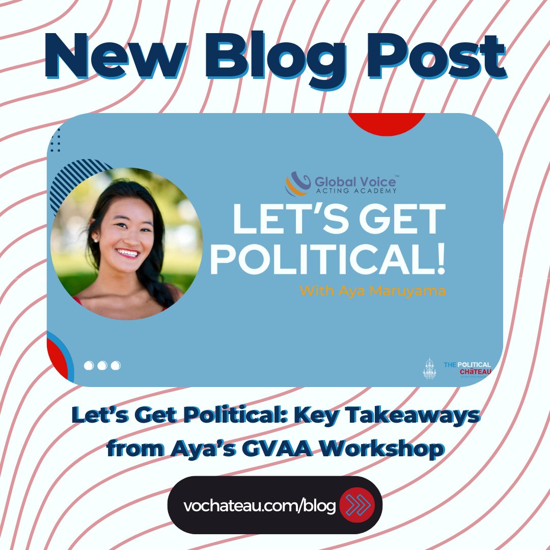 If you missed Aya's jam-packed GVAA workshop about all things political, don't worry!

We've got you covered with a recap on our blog, where you can also access the replay to catch all her all of Aya's valuable political insights too: vochateau.com/2024/08/13/let…