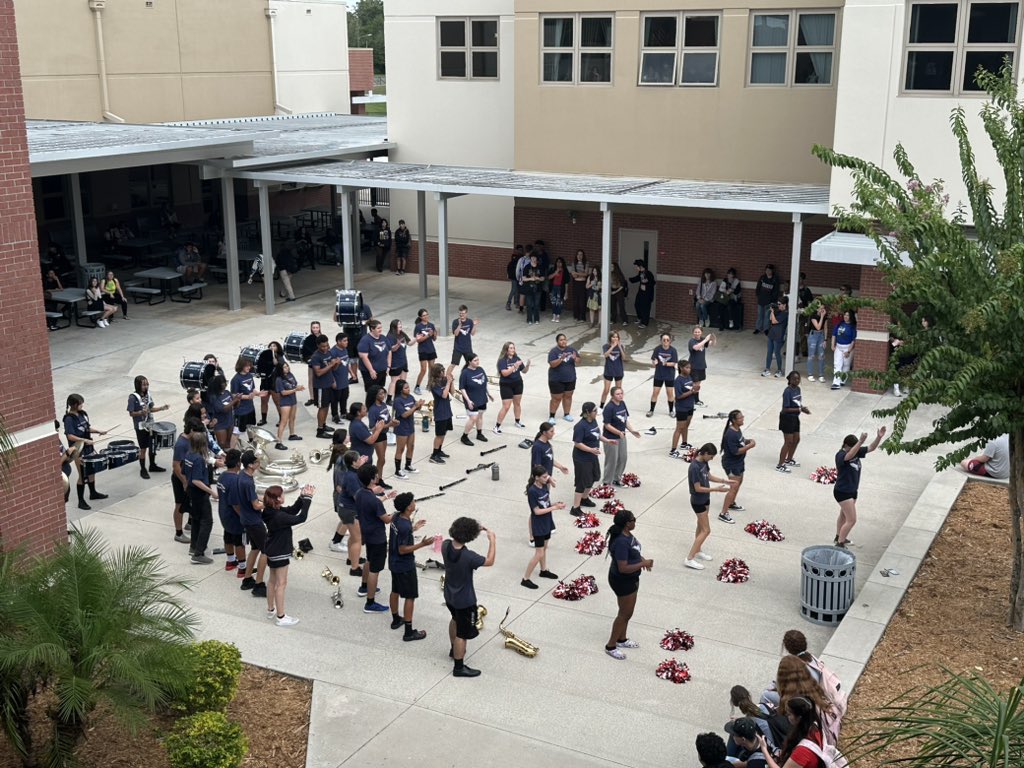 Kickoff to our 1st Varsity Home Football Game of the 2024-25 year Pep Rally!