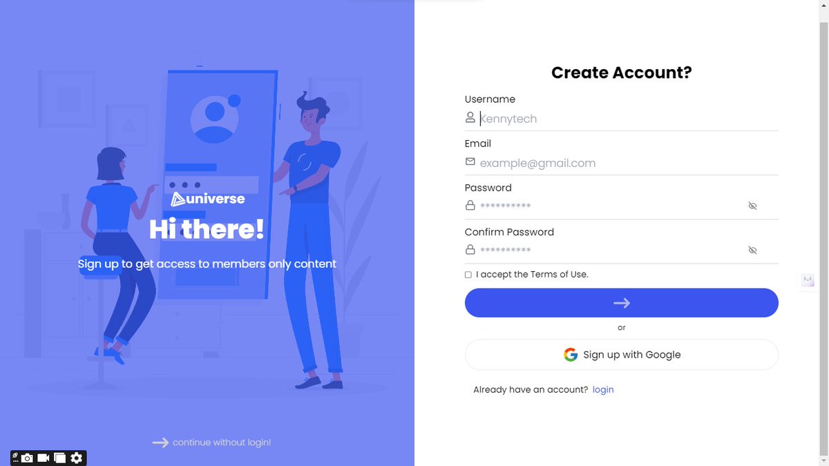 Kennytech98's tweet image. Day 24 of #100Ddaysofcode  Today I added user authentication(Login &amp;amp; Register) to my project, both the UI and  functionality.  
#100daysofdayscode #hapycoding