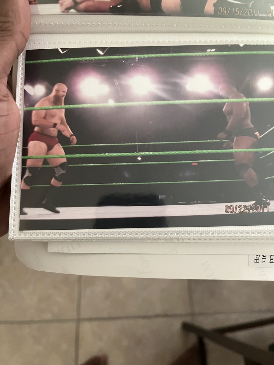 WWEBigE's tweet image. Some nostalgia ft. @MmmGorgeous &amp;amp; @ErickRedBeard