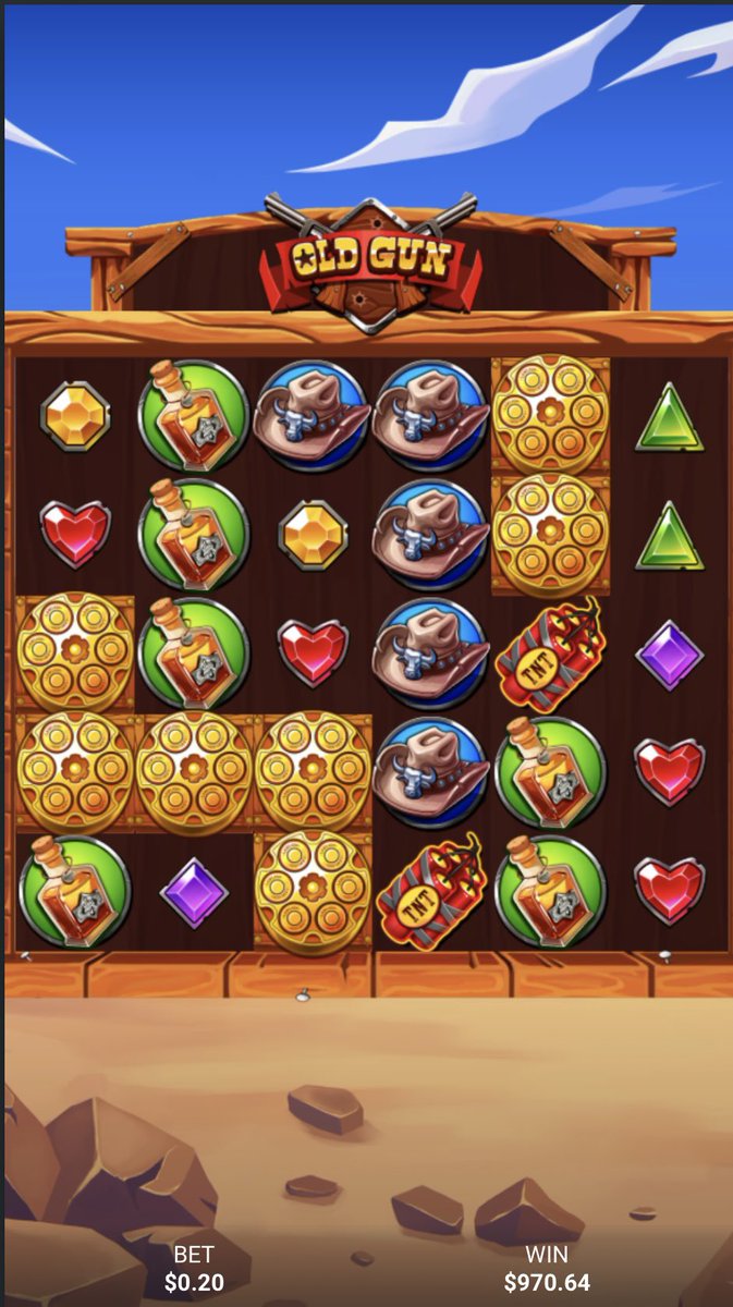 LetriXCS's tweet image. Old gun might be the hottest slot ever @Stake #oldgun #stakegamling