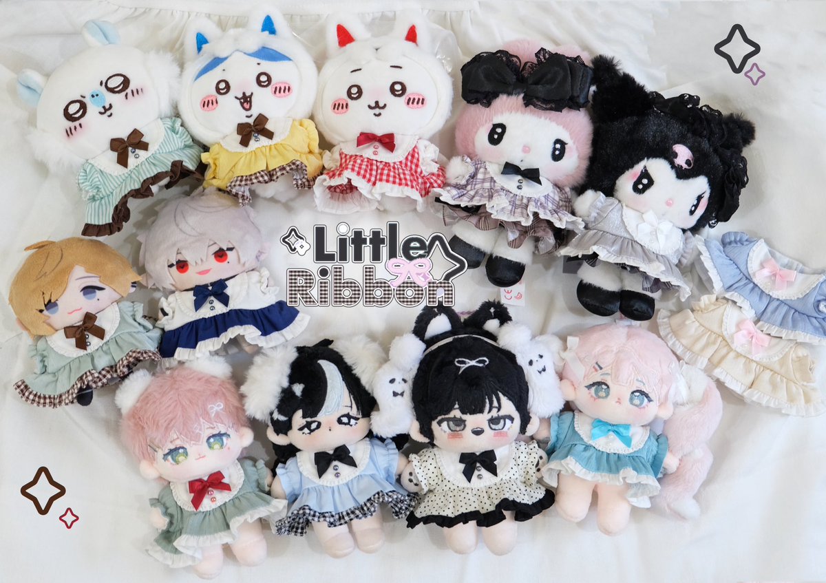 [CAN/USA] RTs Appreciated 💖
⭐️10 cm Little Ribbon Dresses by <a href="/huazhi1412/">花梔-Gray Ki</a>
🌸Form: bit.ly/4cGcTrs 
🌿Closes: Tuesday, August 27th at 8PM EST