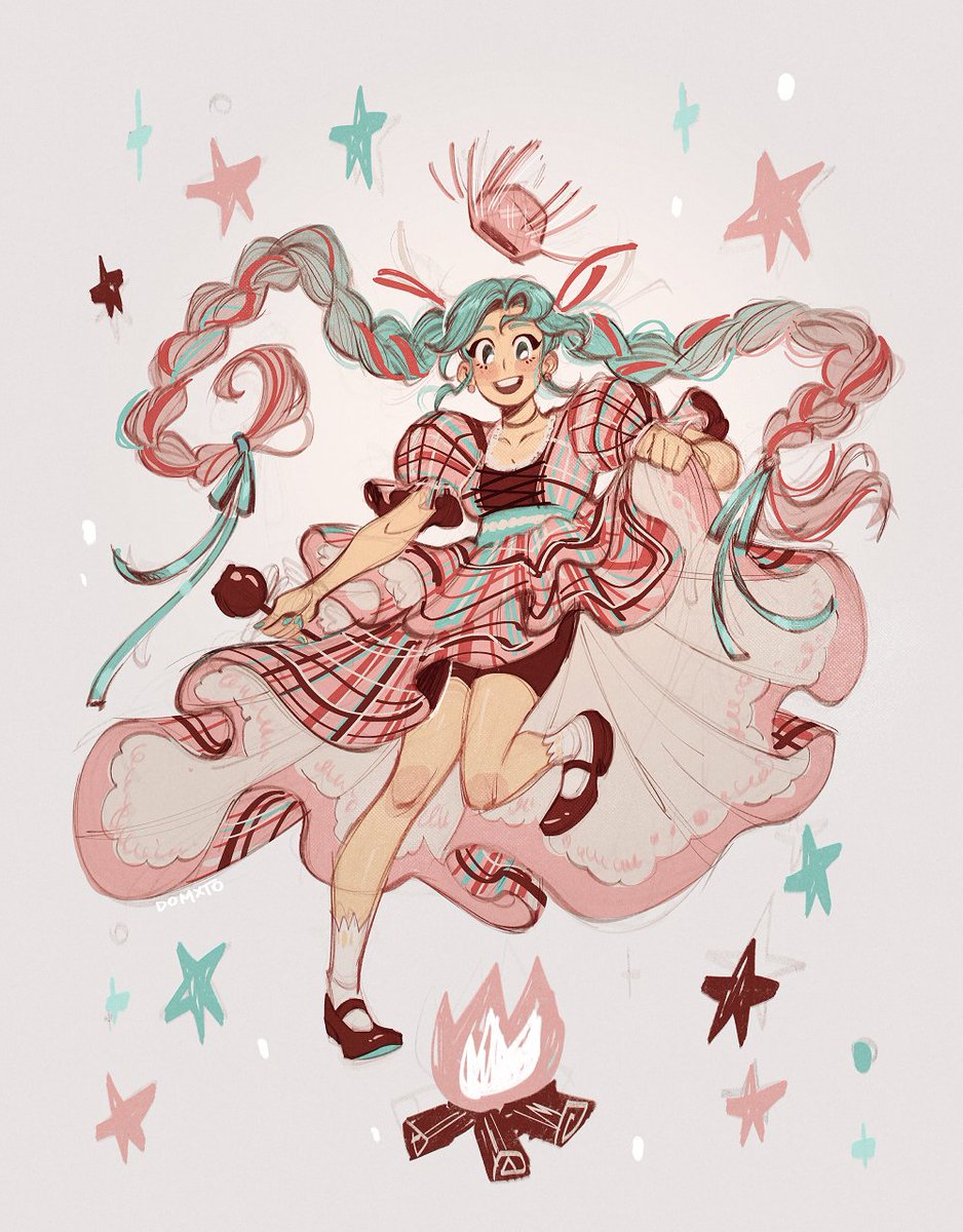 domxto's tweet image. Miku de festa junina