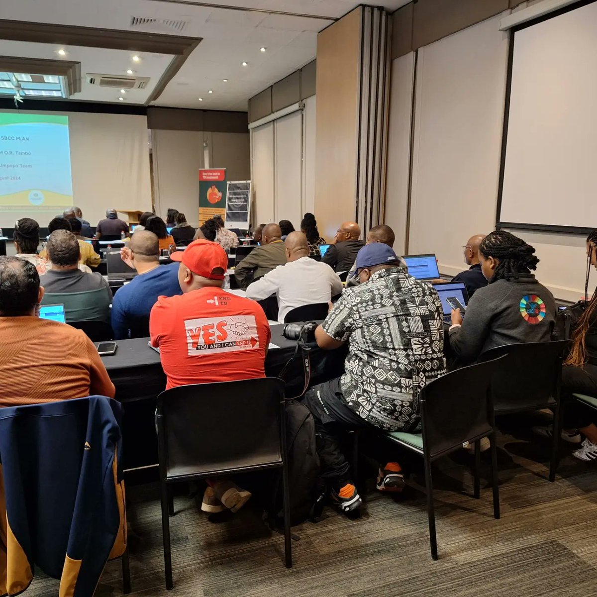 CsfSanac's tweet photo. Day 2 | End TB Campaign Workshop led by @HealthZA at Garden Court, OR Tambo. 

#sanaccsf #Sikhathele #TBPrevention #letcommunitieslead #SACsector #TBcampaifn #MyTBStory https://t.co/3WS6p3C02K