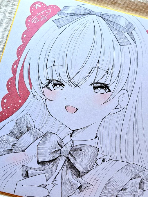 ただ今通販でお迎え可能な直筆作品は大色紙3点です。二次創作は通販のみ。小型作品は明日まで開催のときめぐり展会場にてお迎えご検討くださいませ。それ以降についてはまた随時お知らせします。 