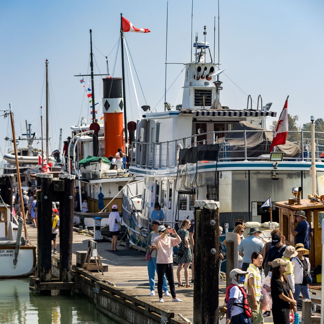 AHOY!! Ye ready t' set sail on the morrow to the the Richmond Maritime Festival? Come, celebrate Steveston's rich history with a weekend of maritime fun, art &amp; live music. 
📍Britannia Shipyards.
Don’t miss this free, family-friendly event! 🌊
richmondmaritimefestival.ca
#RichmondBC