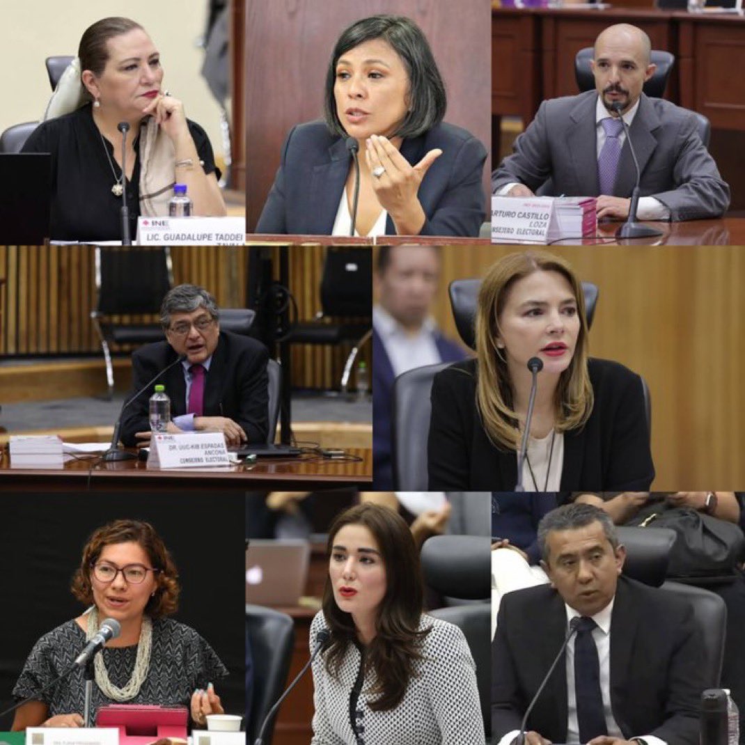 🔁 Comparte la cara y nombre de los hijos de puta del <a href="/INEMexico/">@INEMexico</a> que le entregaron a Morena el poder para instaurar una dictadura y acabar de destruir México

Guadalupe Taddei
Norma de la Cruz
Arturo Castillo
UucKib Espadas
Carla Humphrey
Rita Bell
Dania Ravel 
Jorge Montaño