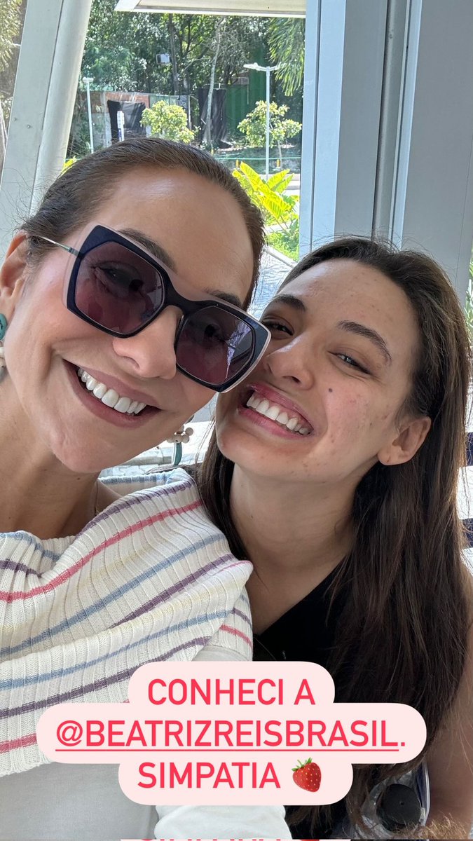 teamvistrada's tweet photo. ARTISTAS! Maria Beltrão e Beatriz juntas em foto via story do instagram. 📸 https://t.co/HWAn09dgZa
