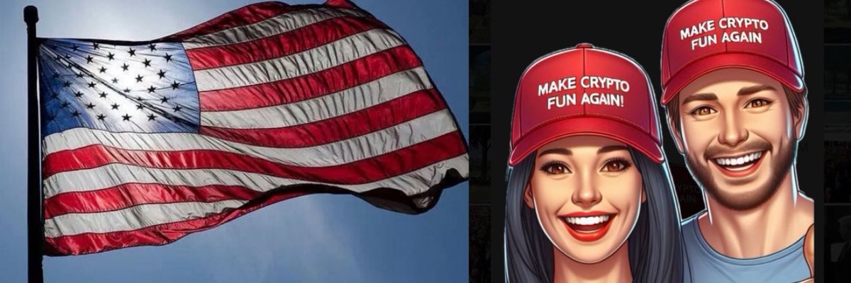 watergypsy_'s tweet image. Yes 🙌 🇺🇸

#MakeCryptoFunAgain