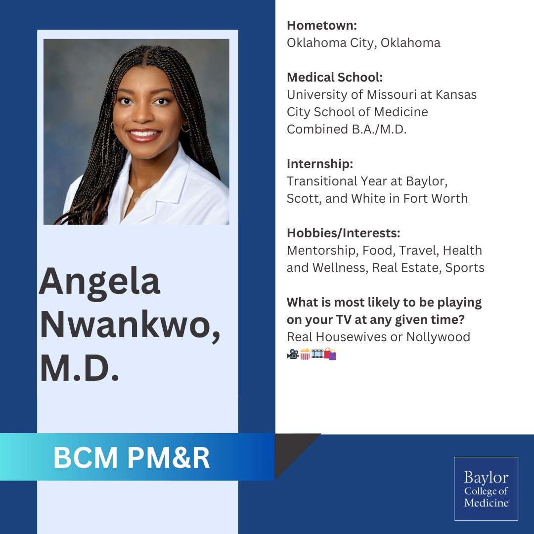 BCM PM&R Residency tweet media