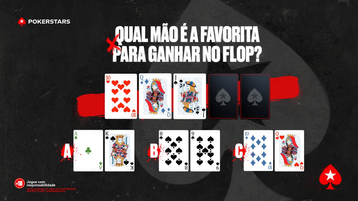 PokerStarsBR's tweet photo. Quero ver se vocês têm as manhas. 💪

Responda corretamente para disputar por um 🎟️ dos nossos 12 tíquetes de US$ 5,50.   

⏰ Até amanhã às 20:00h no formato [StarsID] + PokerstarsBR  

🔗 Termos se aplicam: https://t.co/Ez2i4rufFs https://t.co/nq9xd2dxt2