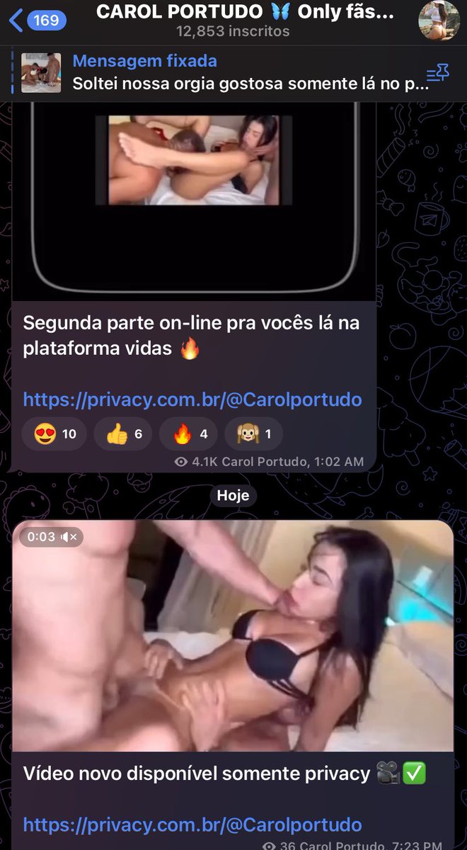 Carol Portudo on X: CANAL DE PRÉVIAS t.coIWx3ooxxjW  t.co4pB5oa0SVV  X