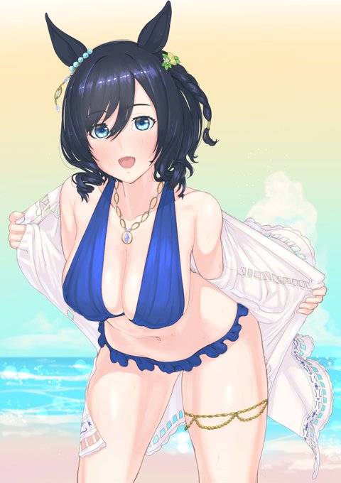 #ウマ娘 
#エイシンフラッシュ
世の中ドンナ一色だけど出来たので上げる... 