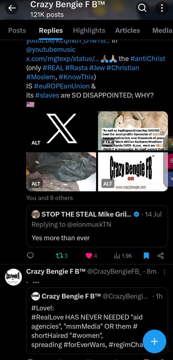 CrazyBengieFB_'s tweet image. . #forInstance: #HeresExample of #euRopeanUnion #corruption : 
@Emitthejeweler
that many are TOO in allegiances to #showbiz &amp;amp; #politics
AND includes aesthetics #like
#vocalAccent #skinColour, etc
&amp;amp;
vampire satanic demonic aspects,
#toNotice #UltraMAGA #MAGA 
#CrazyBengeFB_ 🤣
🇺🇲