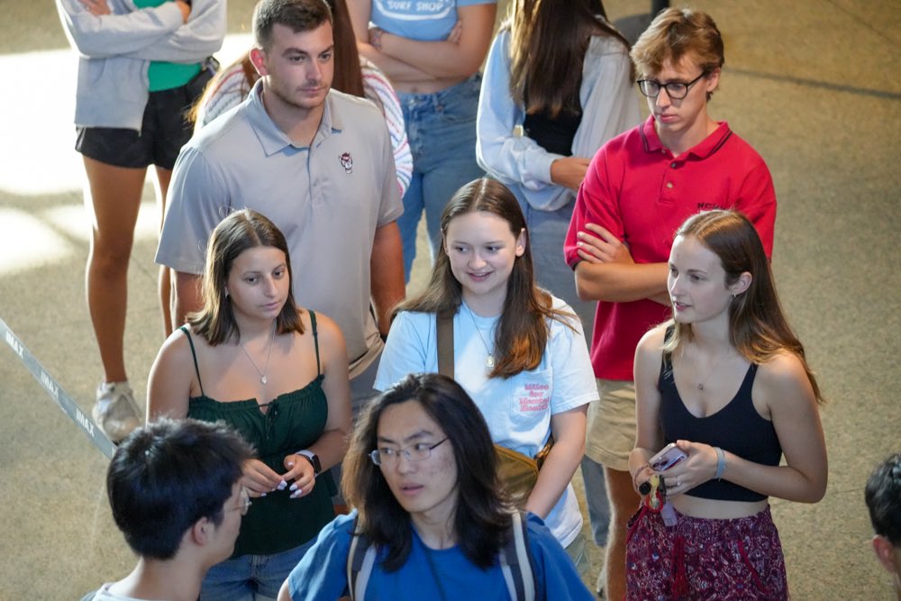Lampe Joint Biomedical Engineering (@jointbme) on Twitter photo Events at Joint BME are always better together πΊ+π
Our students from UNC & NC State came together <a href="/MarblesRaleigh/">Marbles Kids Museum</a> for food, fun, ice breakers, and helpful info about the joint dept experience.
Thanks to everyone who helped make last nightβs Sophomore Orientation a success! Events at Joint BME are always better together πΊ+π
Our students from UNC & NC State came together <a href="/MarblesRaleigh/">Marbles Kids Museum</a> for food, fun, ice breakers, and helpful info about the joint dept experience.
Thanks to everyone who helped make last nightβs Sophomore Orientation a success!