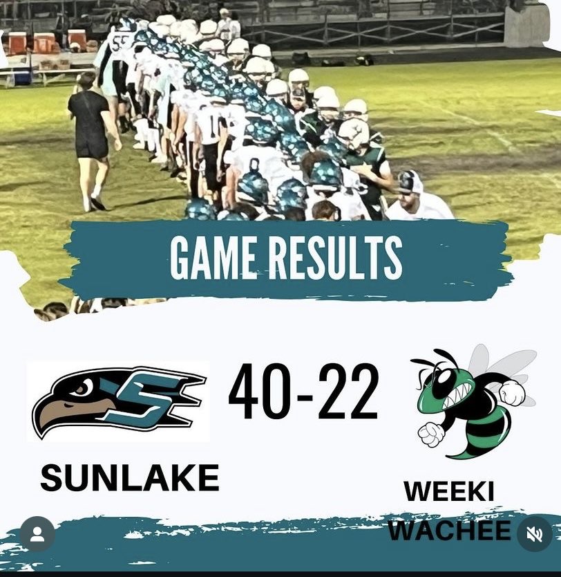 Congratulations to our varsity team on the season opener win!!! Way to finish strong!!!! 1-0