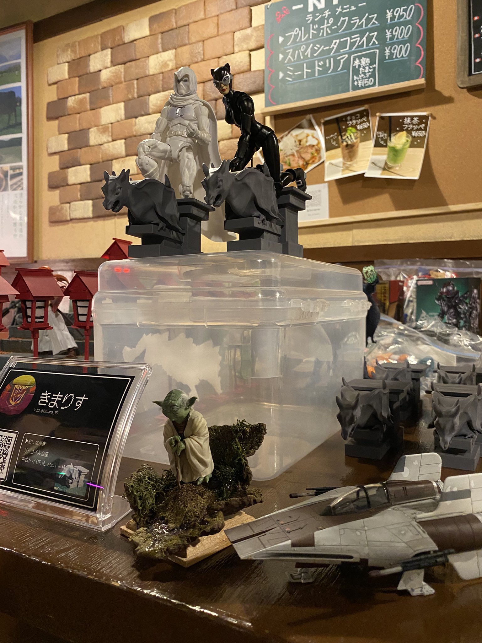 1/12 ジオラマ ガーゴイル台座 - VelosArts - BOOTH