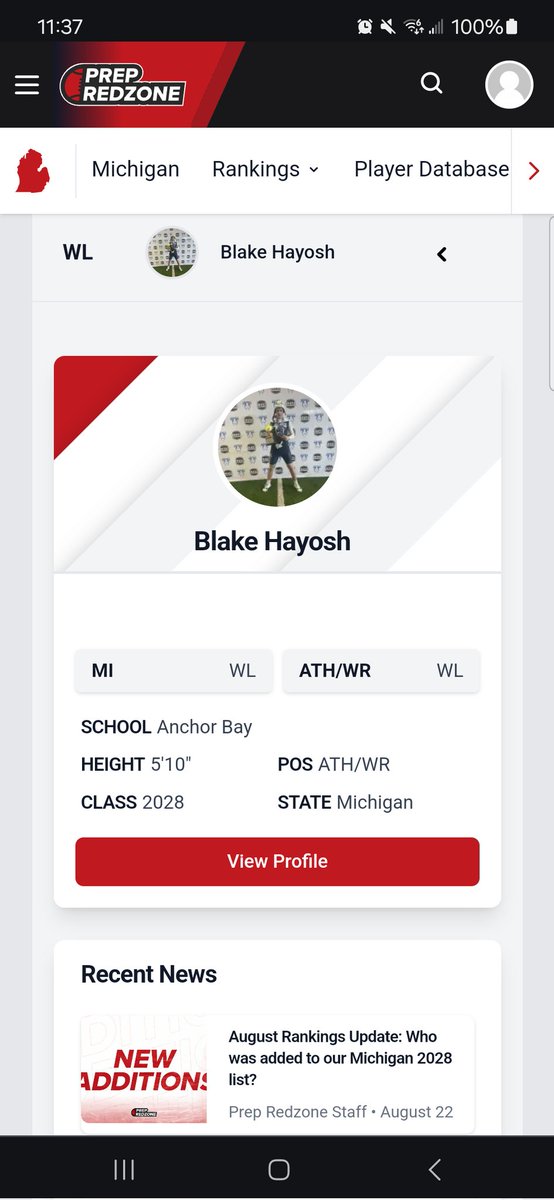 Blake Hayosh (@blakehayosh) on Twitter photo Thank you <a href="/PrepRedzoneMI/">Prep Redzone Michigan</a> <a href="/alex_pallone/">Alex Pallone</a> for the ranking. <a href="/AllenTrieu/">Allen Trieu</a> <a href="/Stocker_for6/">T stock</a> <a href="/CoachD_904/">Coach Cantrell Daniels</a> <a href="/TarsFootball/">Anchor Bay Football</a> Thank you <a href="/PrepRedzoneMI/">Prep Redzone Michigan</a> <a href="/alex_pallone/">Alex Pallone</a> for the ranking. <a href="/AllenTrieu/">Allen Trieu</a> <a href="/Stocker_for6/">T stock</a> <a href="/CoachD_904/">Coach Cantrell Daniels</a> <a href="/TarsFootball/">Anchor Bay Football</a>