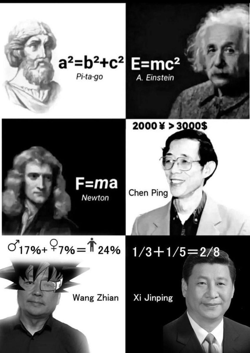Ruters0615's tweet photo. Chinese Mathematicians https://t.co/jfTuvp7IF6