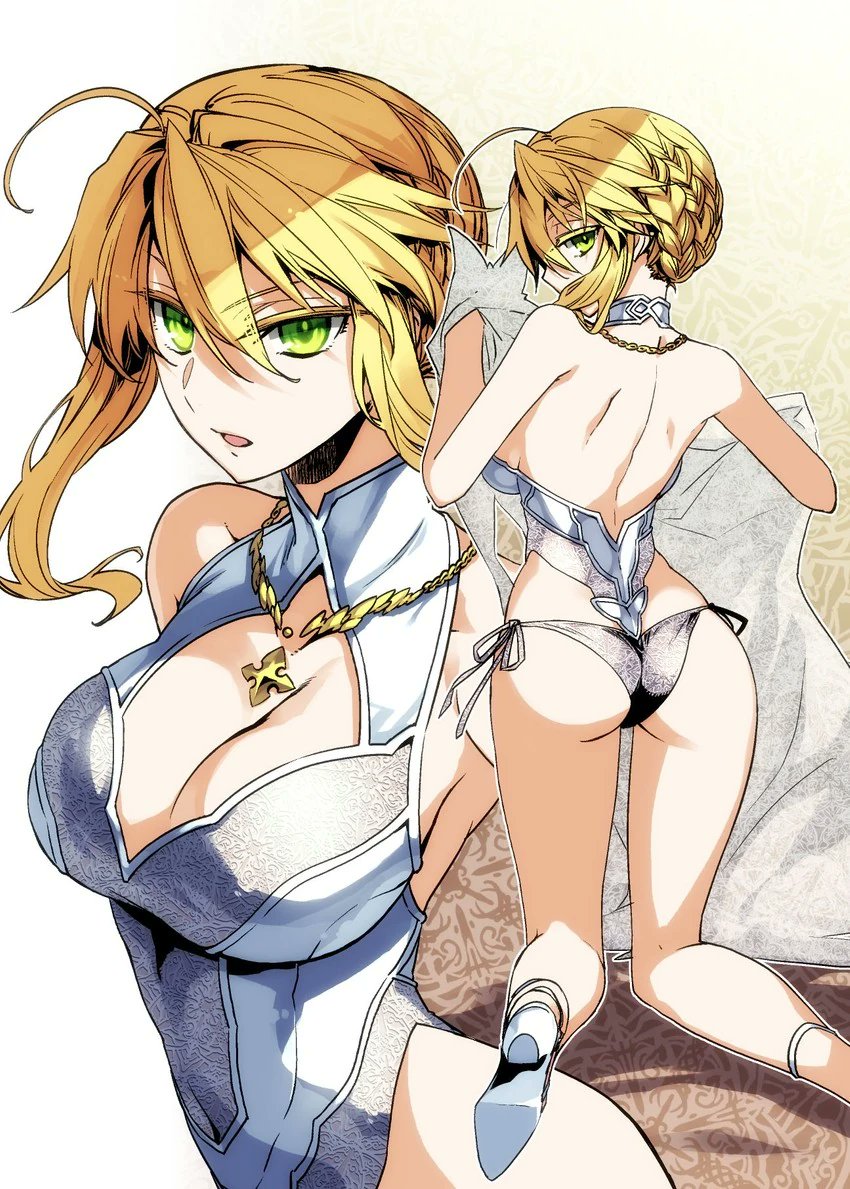 ZTL_FGO's tweet photo. Ruler Artoria's Artist KNOWS BALL🏀 https://t.co/6vNxdd7n6e