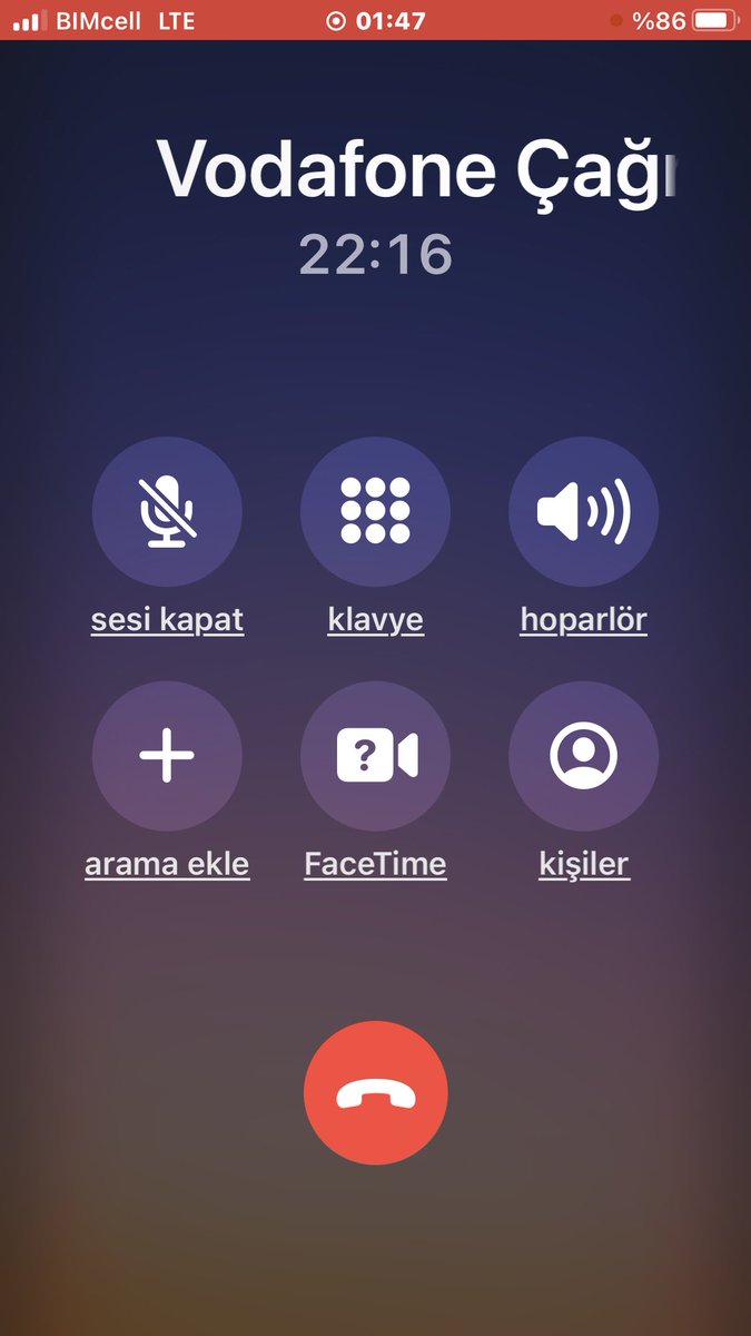 ccakir_70's tweet photo. @VodafoneDestek 
22 dakika oldu bağlanamadım, müşteri temsilcisi uyuyor mu? https://t.co/PSIxvXWRAl