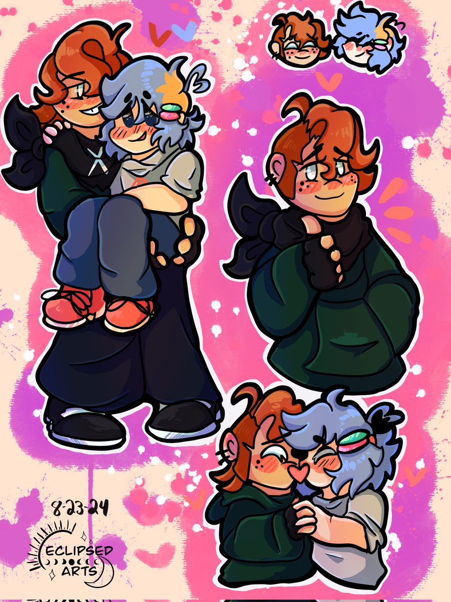 _EclipsedArts_'s tweet image. They are cute, I can&apos;t help but draw them
#Softmodau #Fnfsoftmod #Boyco