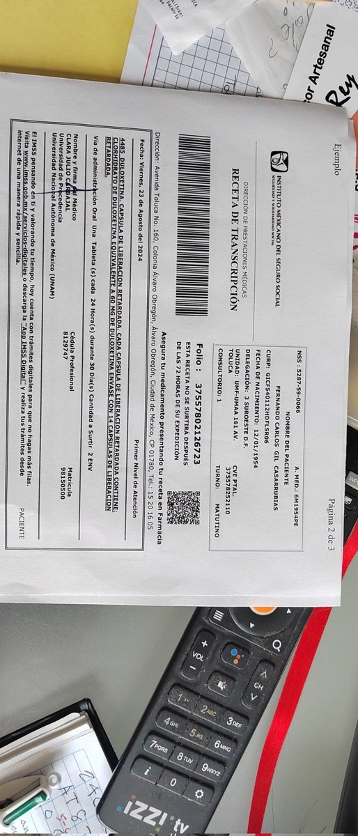 fernandogil54's tweet photo. @Tu_IMSS @zoerobledo https://t.co/TZSDaerpSU