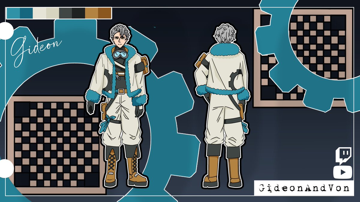 Ecco a voi il mio #characterdesign insieme al mio compagno inseparabile Von.

Una grazie va al mio artista che ha permesso di arrivare a questo fantastico risultato come sempre mr_dotto.
twitch.tv/mr_dotto?sr=a

#vtuber #ITvtuber #vtuberita #twitch #twitchitalia #artist #youtube